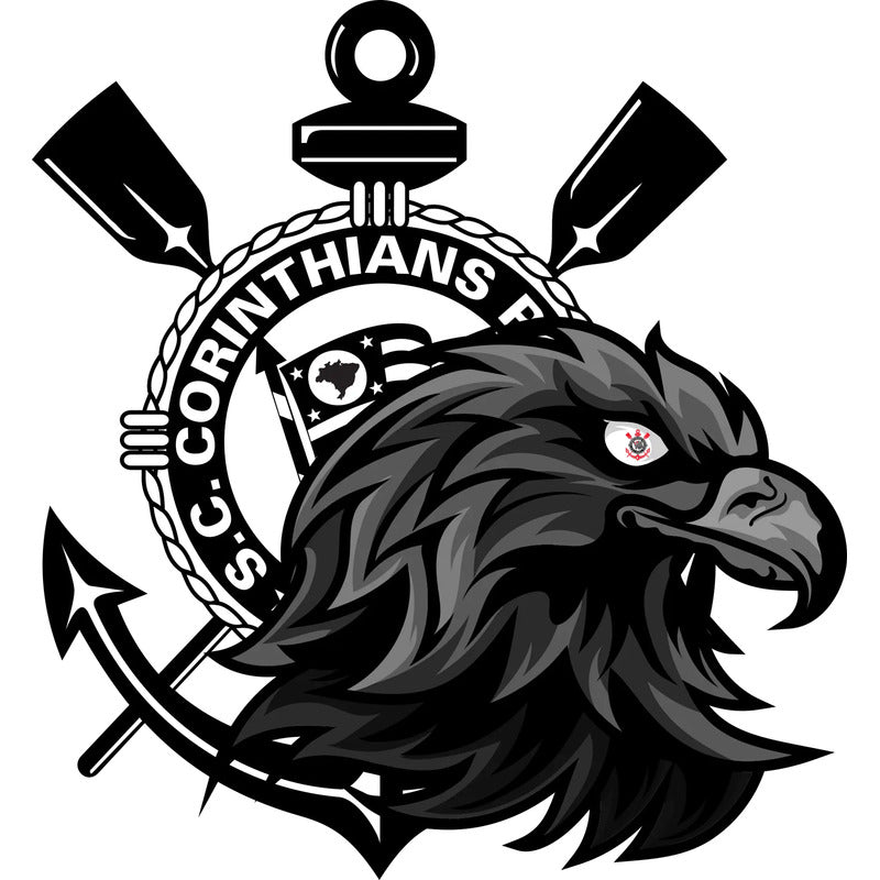 Adesivo Corinthians Gaviões Fiel Gigante - Visual Imponente