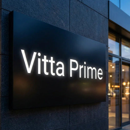 Placa 1.20m Fachada Acm Letreiro Vasado Led Personalizado Personalizado