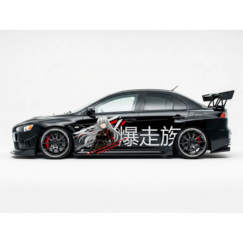 Adesivo Carro Tuning Feminino 189x70cm - Itasha Jdm