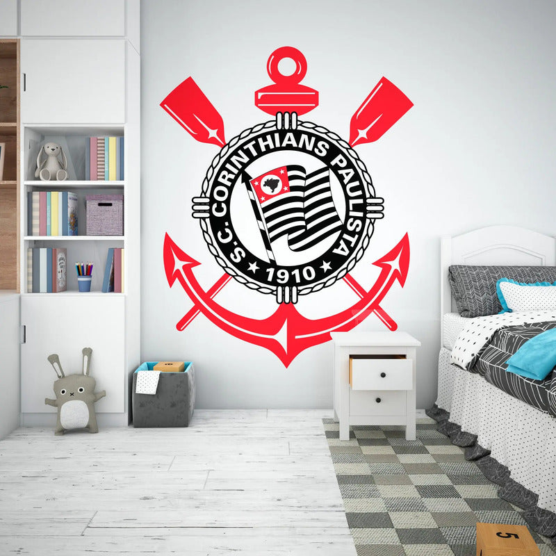 Adesivo Corinthians 100x79cm - Gigante Como Sua Paixão