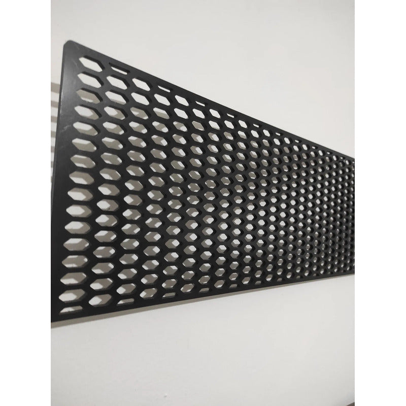 Tela Grade Colmeia Automotiva Mk1 Universal 150x30 Cm Preta