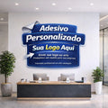 Adesivo Personalizado 120x120 Cm - Envie Sua Logo Ou Arte...