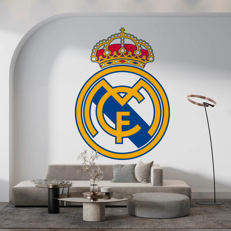 Adesivo Real Madrid Gigante 140x100cm - Hala Madrid Real Madrid - Hala Madrid