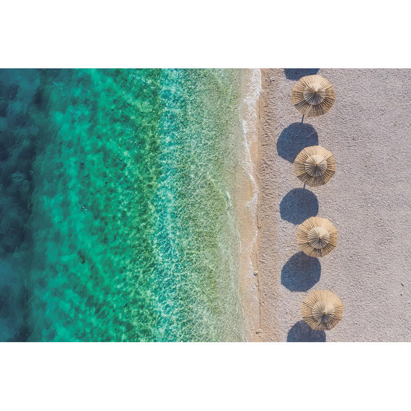 Adesivo Papel De Parede Praia 140x100cm De Alta Resolução