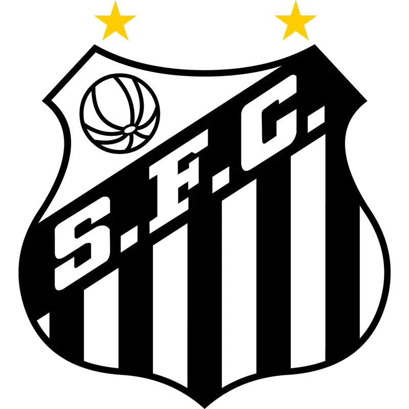 Adesivo Escudo Do Santos 120x131cm - Glorioso Alvinegro! Santos - Paixão Alvinegra