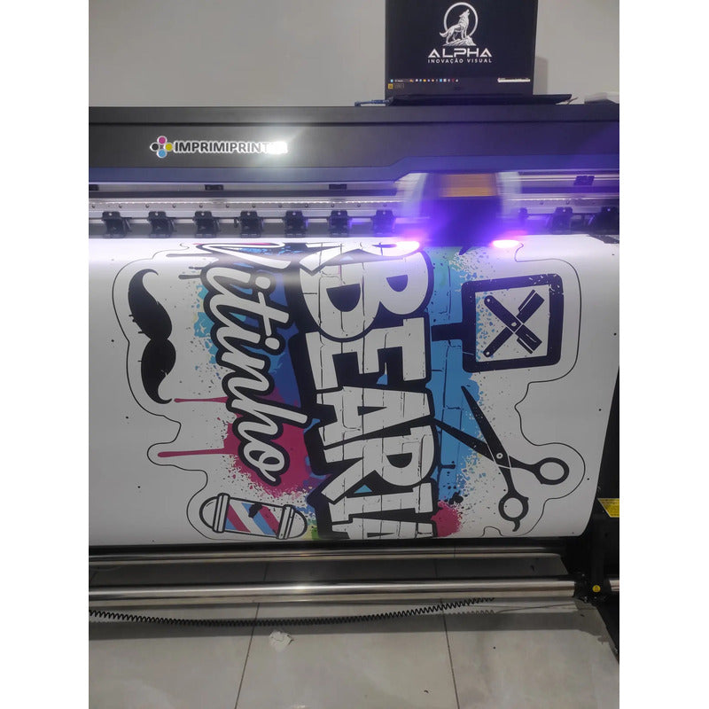 Adesivo Barbearia Gigante 140cm - Diversos Modelos