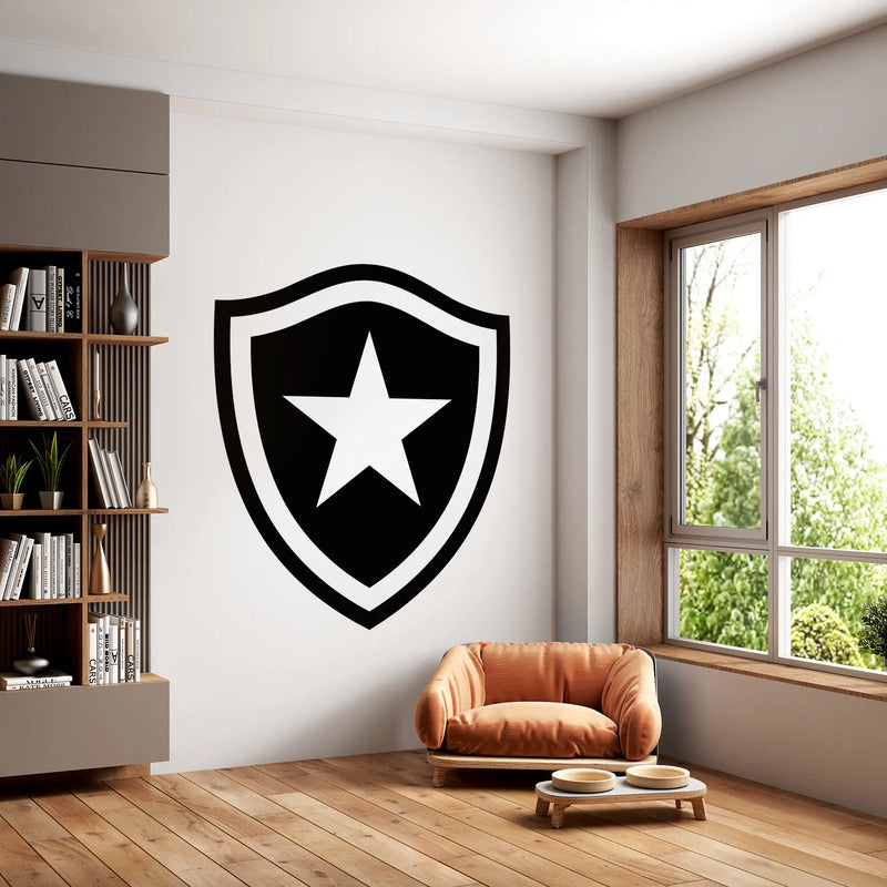 Adesivo Do Botafogo Gigante 130x115cm - Lendária Estrela Botafogo