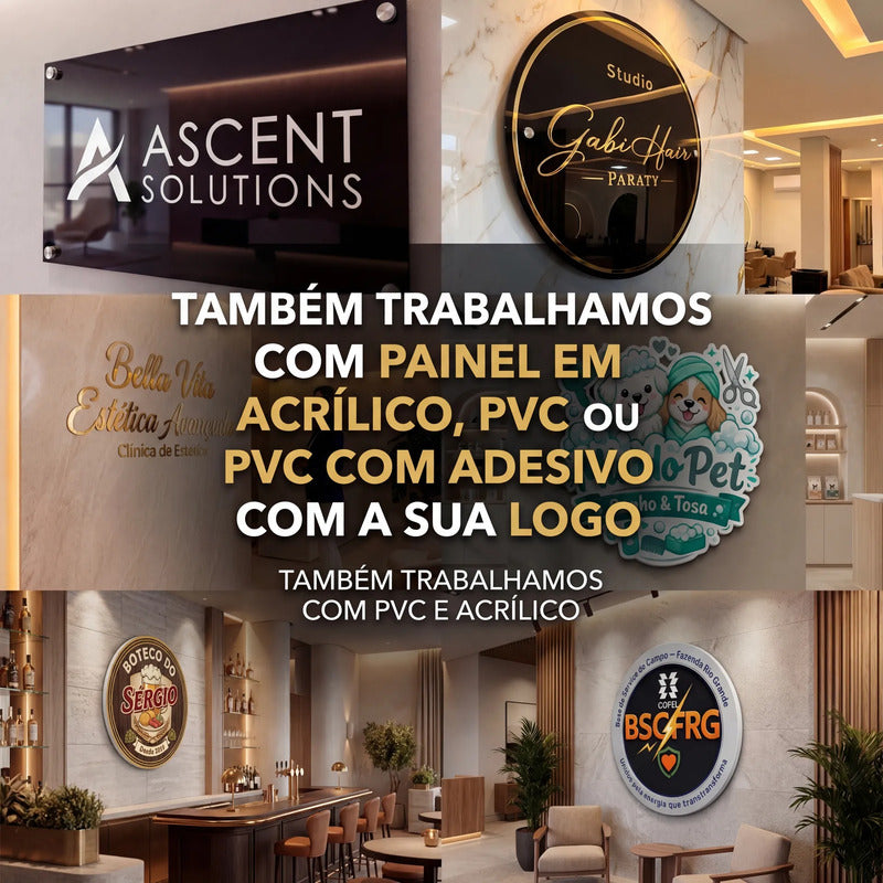 Adesivo Personalizado 120x120 Cm - Envie Sua Logo Ou Arte...