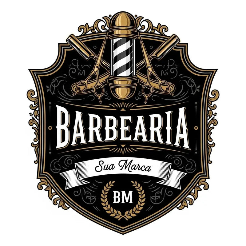 Adesivo Barbearia Gigante 140cm - Diversos Modelos