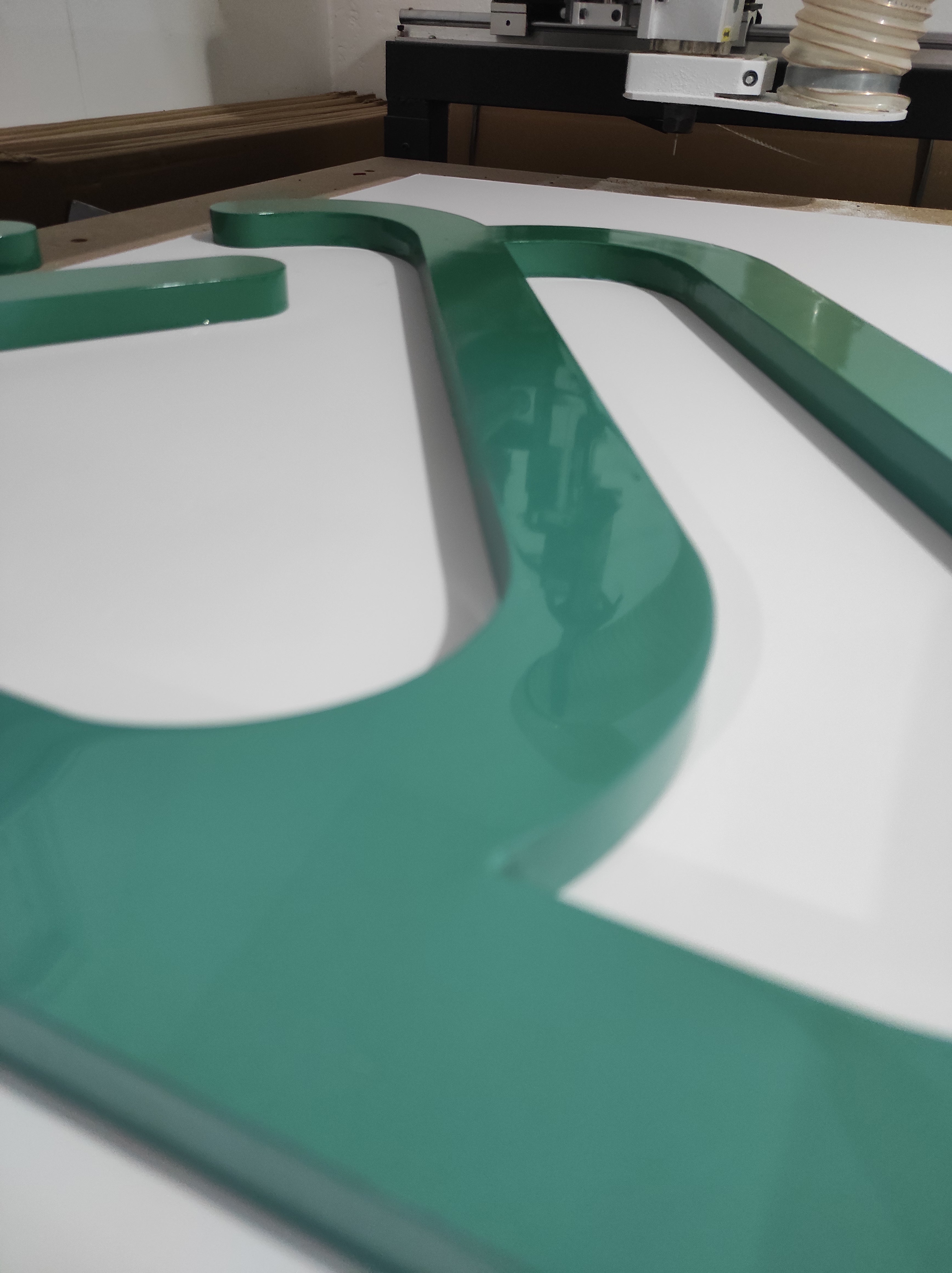 Logo Pvc 20mm Alto Relevo 150cm Para Fachada Pvc - 20mm Alto Relevo