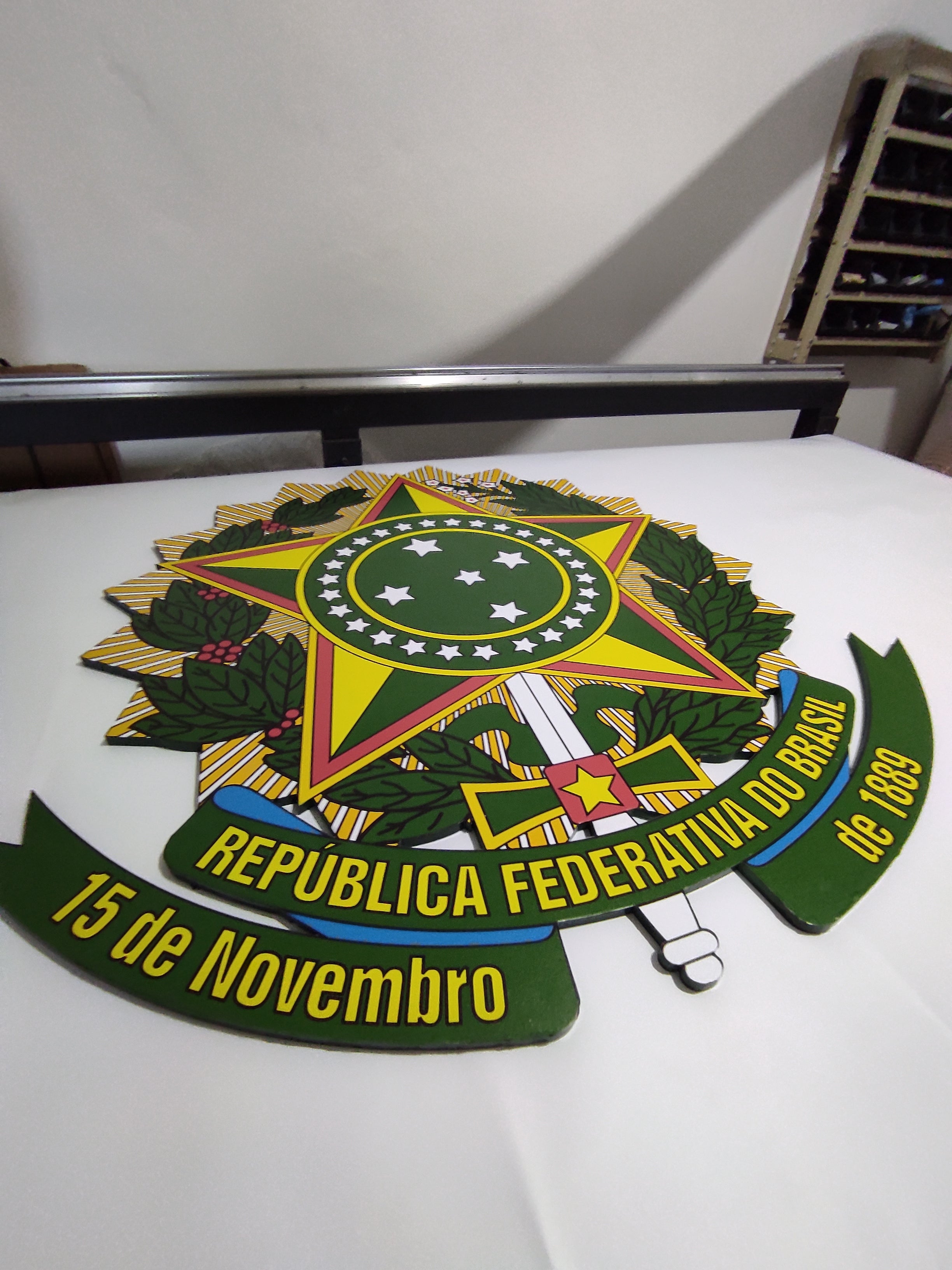 Adesivo Logo Em Pvc 20mm  80x80 - Alto Relevo Com Impressão Sua Logo No Pvc 20mm Alto Relevo